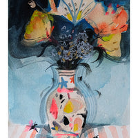 vase on the table