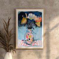 vase on the table