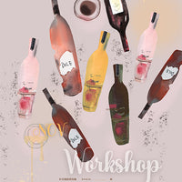 November wine tipsy painting